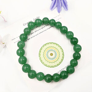 Green Jade Bangle (8mm)