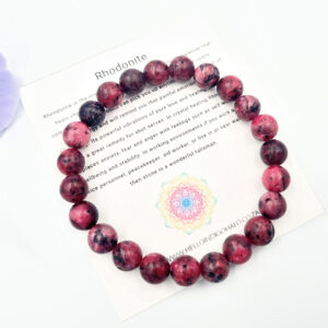 Rhodonite Bangle (8mm)