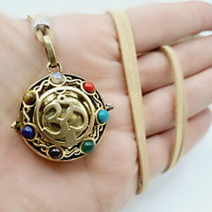 Harmony Bell Necklace OM Chakra (Brass)
