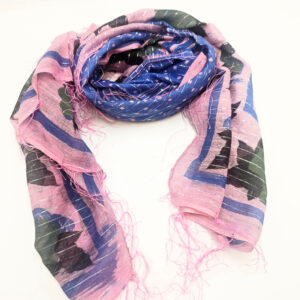 Vintage Indian Cotton Scarf