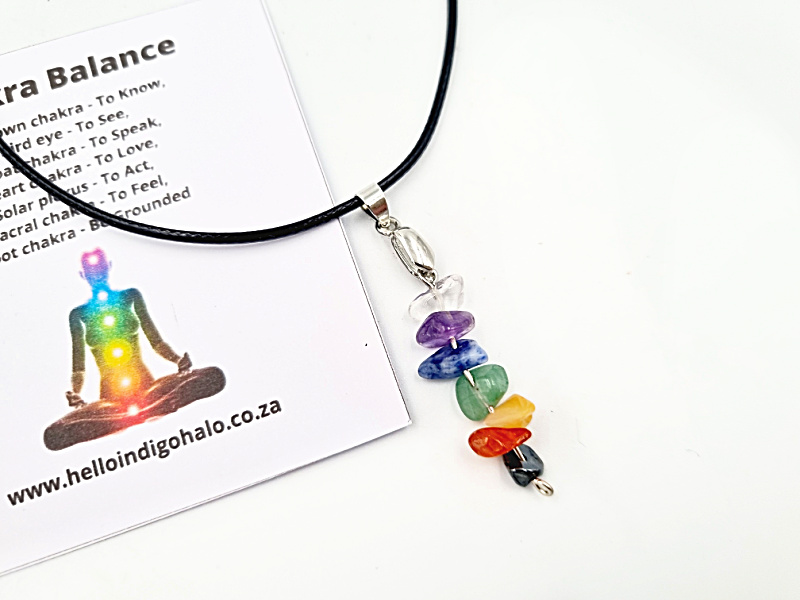 Chakra Gemstone Necklace Chakra Gemstone Necklace