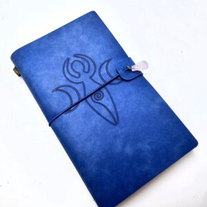Triple Moon Goddess Journal Blue (20x12cm)